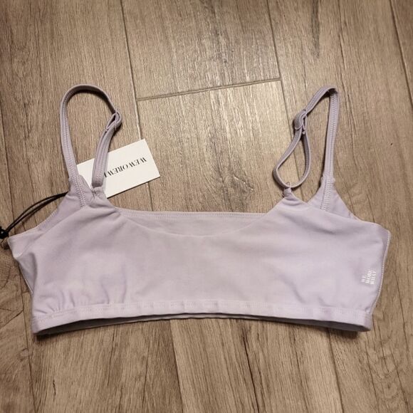 WeWoreWhat Cami Sports Bra Light Purple Size SP - Picture 4 of 6